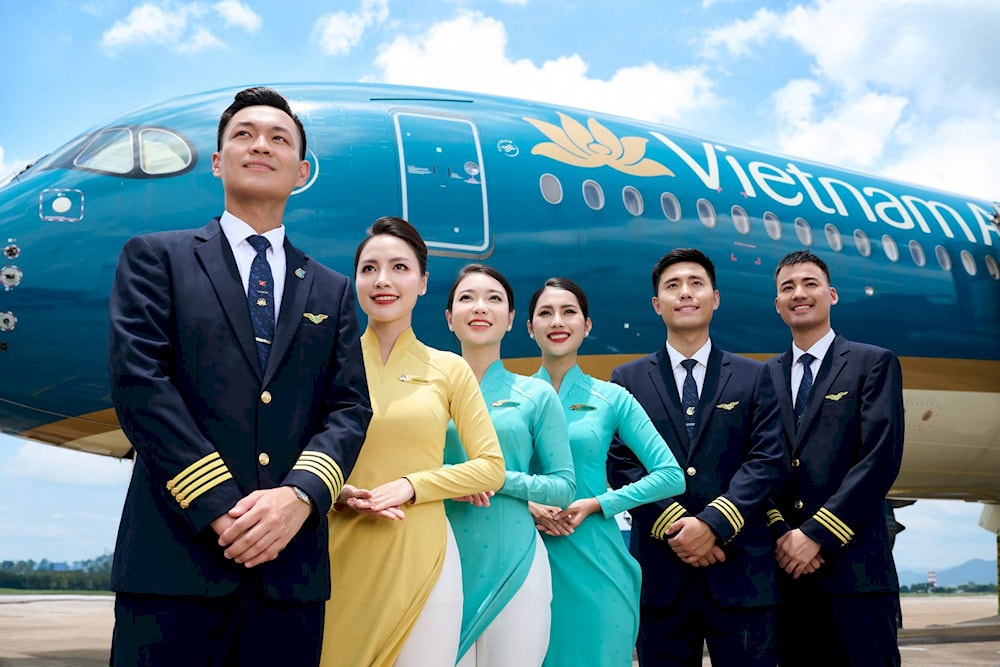 Vietnam Airlines hiện đang khai thác nhiều chuyến bay đến Hà Nội mỗi ngày